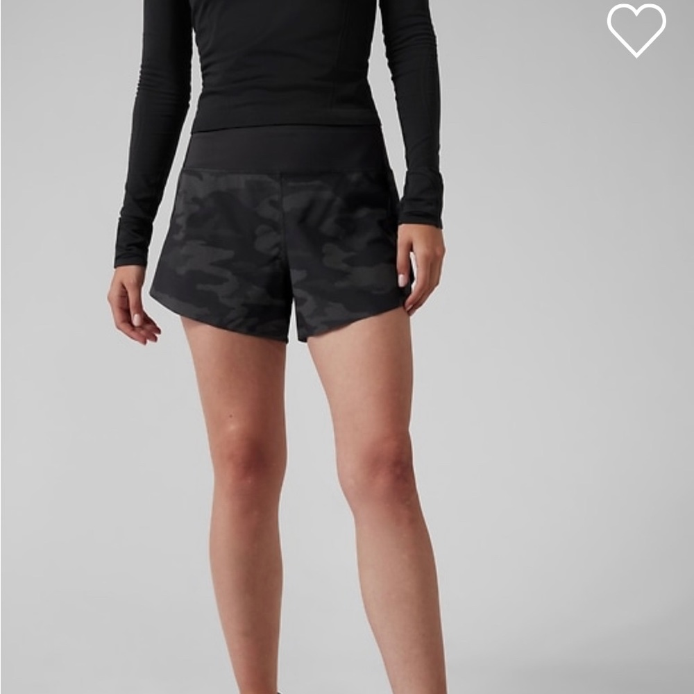 Athleta Run with It Reflective Shorts